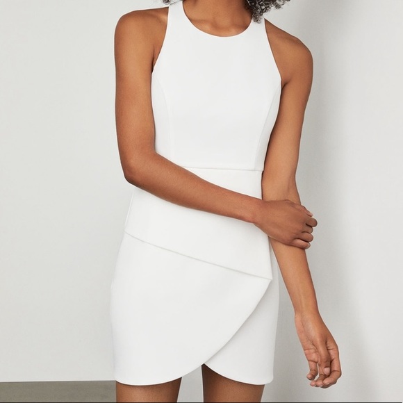 BCBGMAXAZRIA Ely Lace-Up Halter Dress (Great for graduation!) - Picture 3 of 8